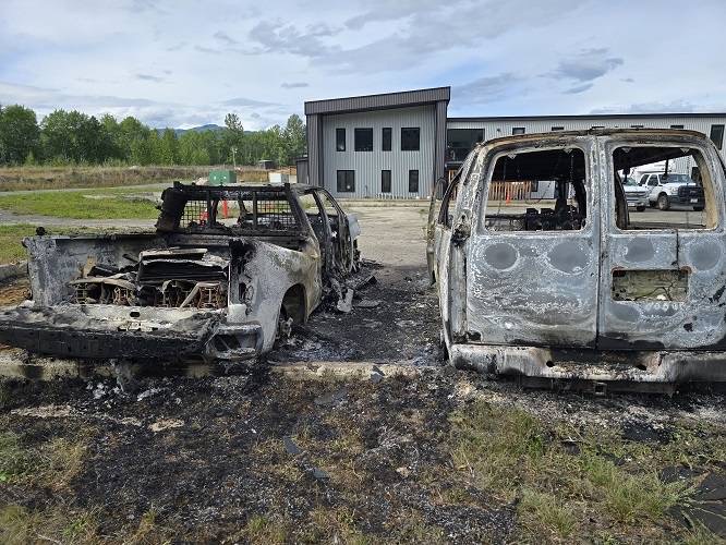 4 Gitxsan Development Corporation Vehicles Burned in New Hazelton