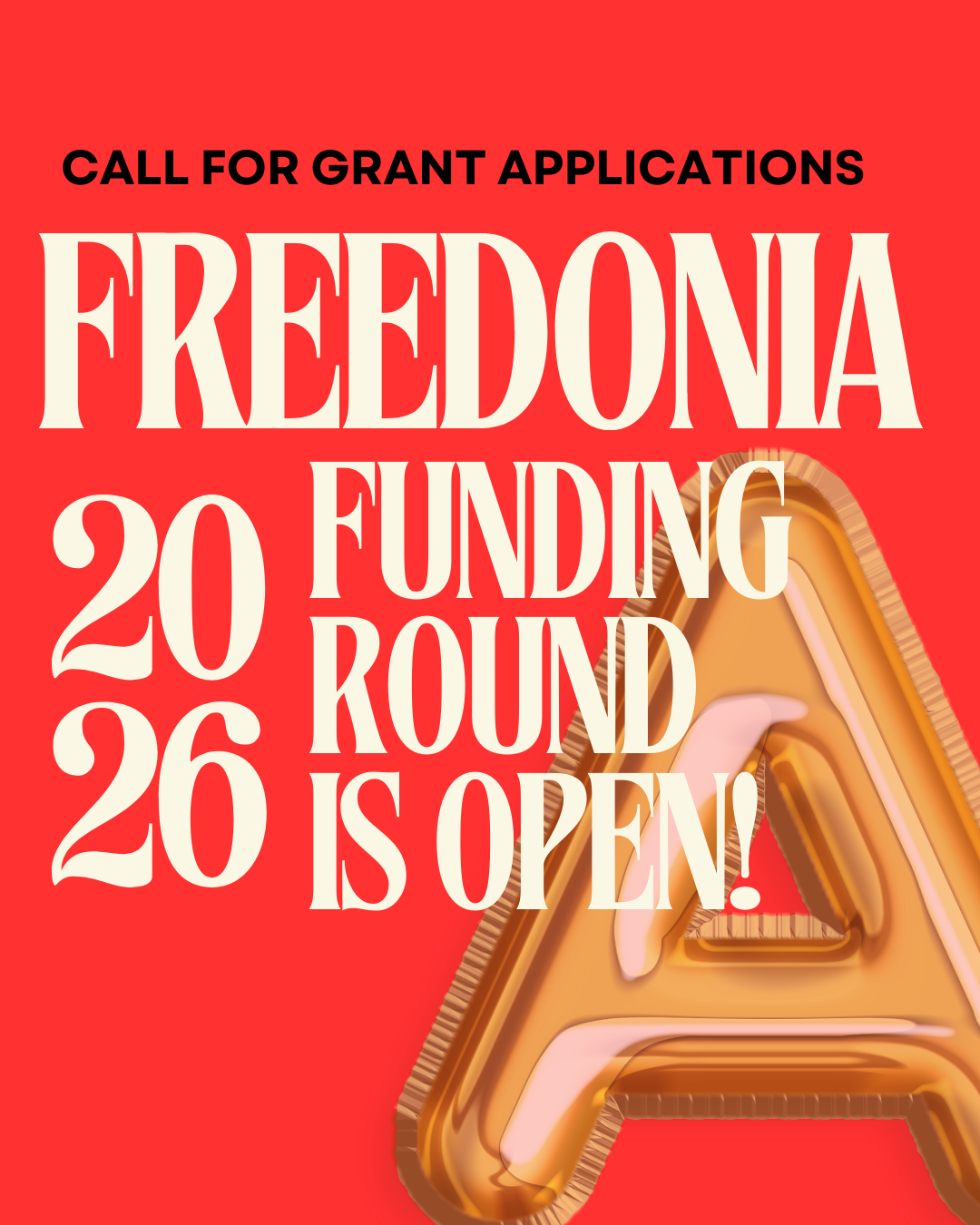 Freedonia’s 2026 Funding Round Is Now Open! Call for Grant Applications